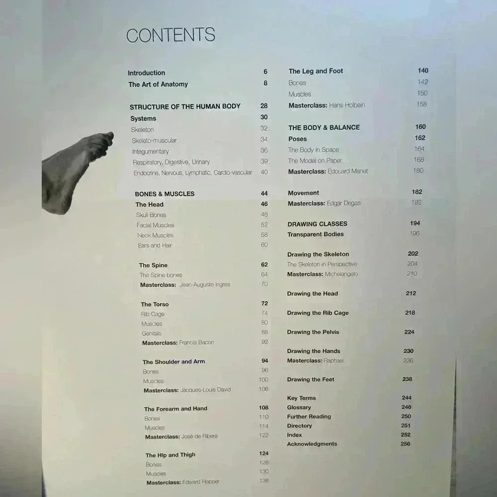 Anatomy for The Artist Book by Sarah Simblet - Picture 11 of 16